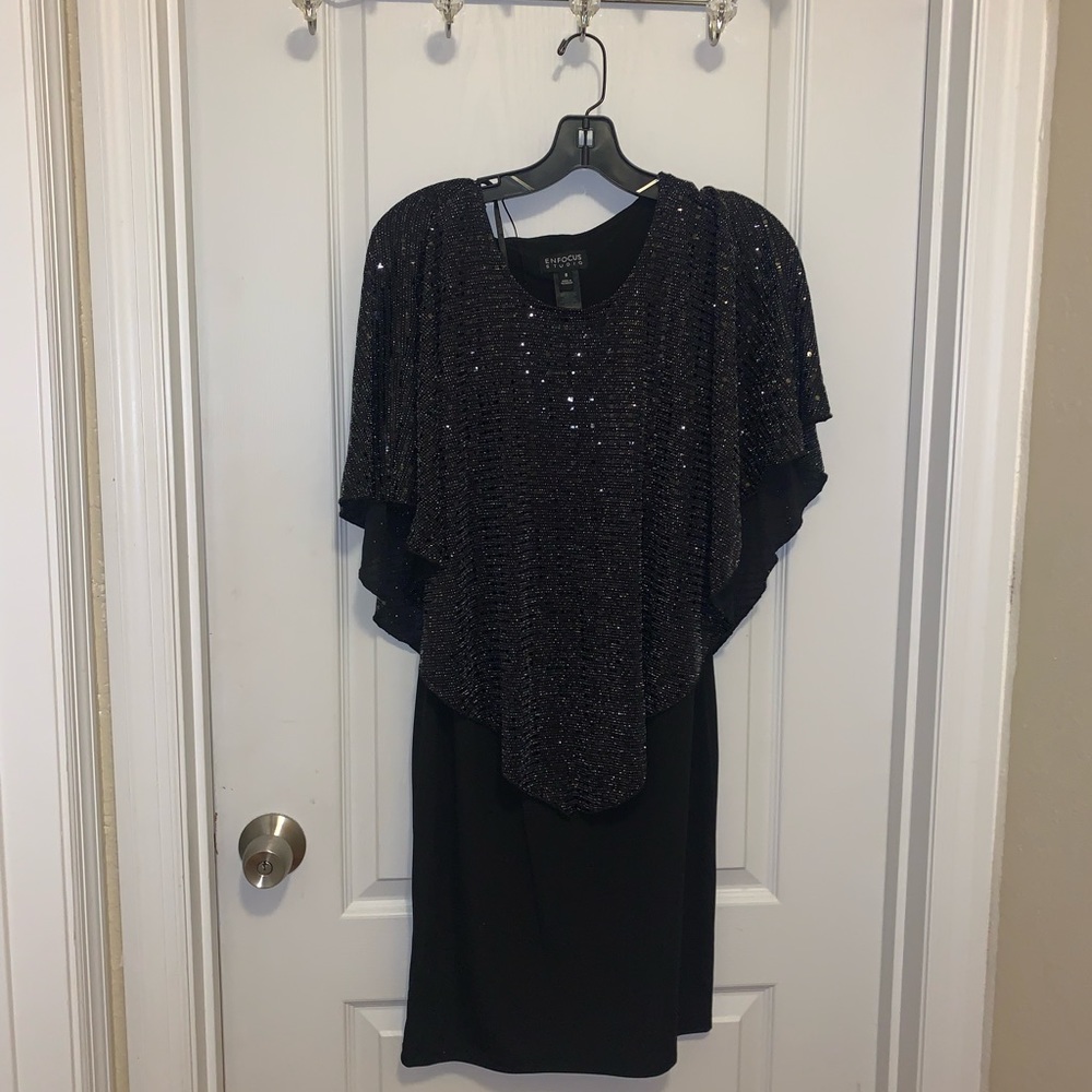 Black sparkly dress